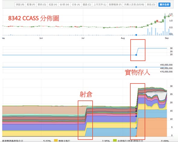 禁售期後 CCASS 異動的細價半新股